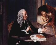 Jean-Etienne Liotard Tronchin mit seinem Rembrandt France oil painting artist